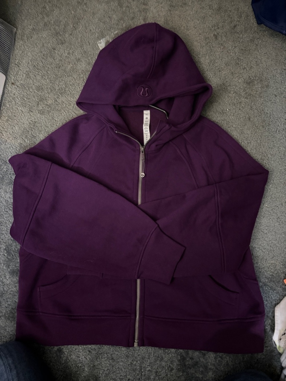 lululemon athletica Purple Full-Zip Scuba